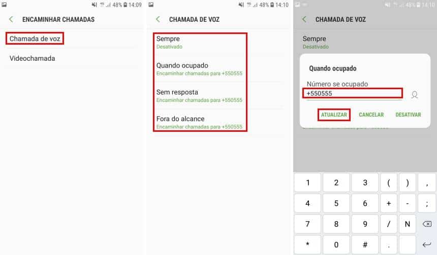 Encaminhamento Condicional De Chamadas Ativado Como Resolver