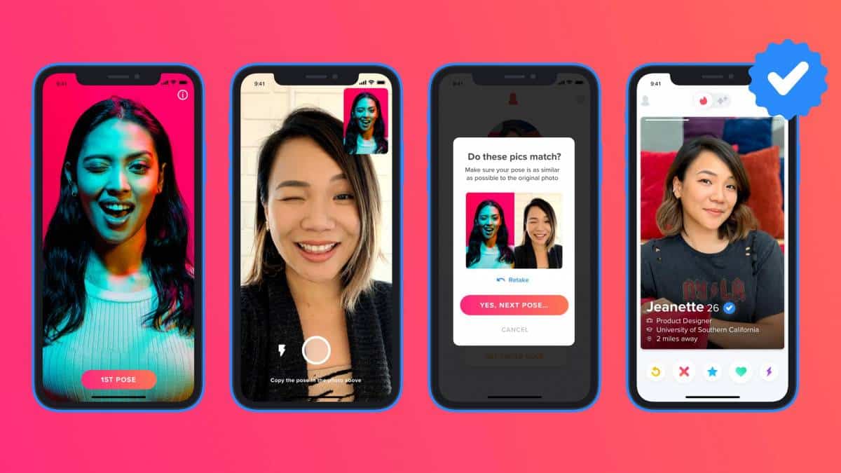 Tinder Lan a Recurso Para Verificar Foto De Perfil