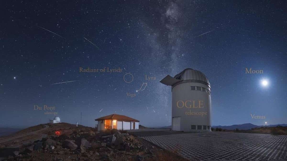 Chuva de meteoros Líridas se aproxima, saiba como observá-la