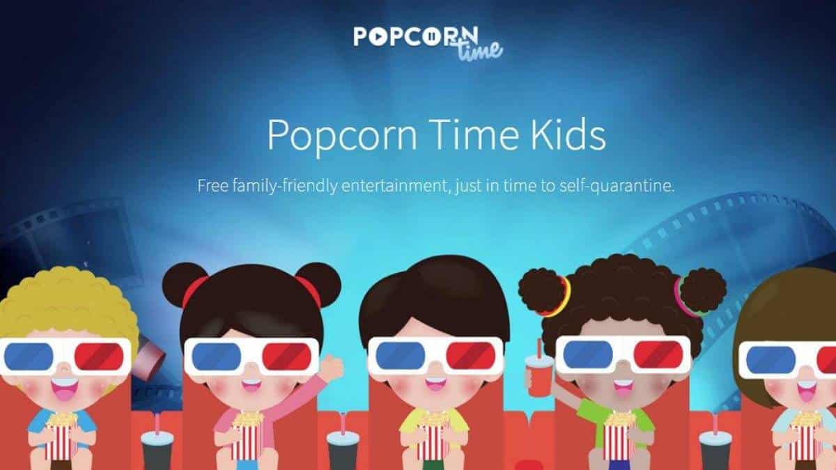 Popcorn Time lança conteúdo exclusivo para crianças