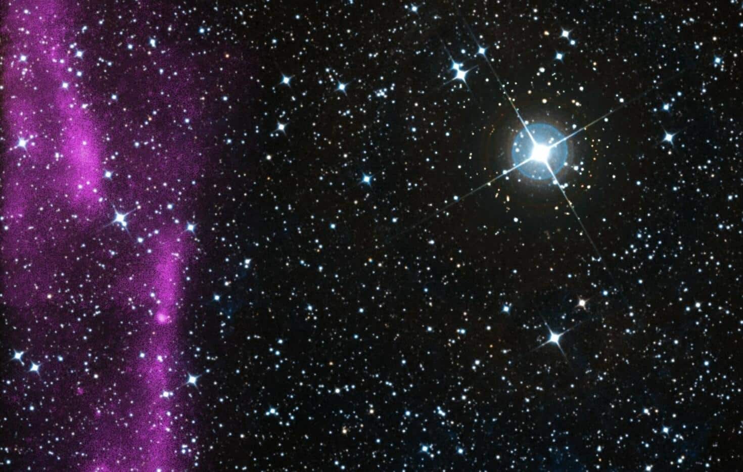 Telescópio Hubble registra estrela explodindo em supernova