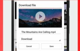 Navegador para Android permite fazer o download de vídeos do Facebook