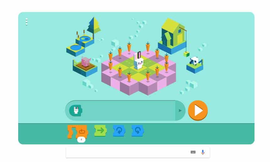 Como jogar e resolver o game do coelho no Doodle do Google - Olhar