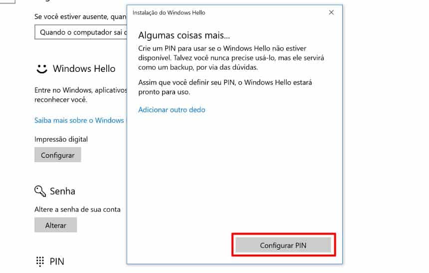 Como cadastrar suas impressões digitais no Windows 10 - Olhar Digital