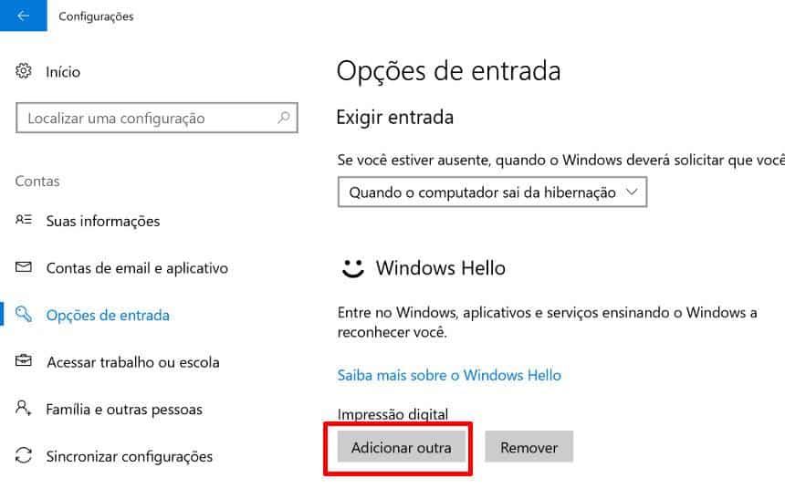 Como cadastrar suas impressões digitais no Windows 10 - Olhar Digital