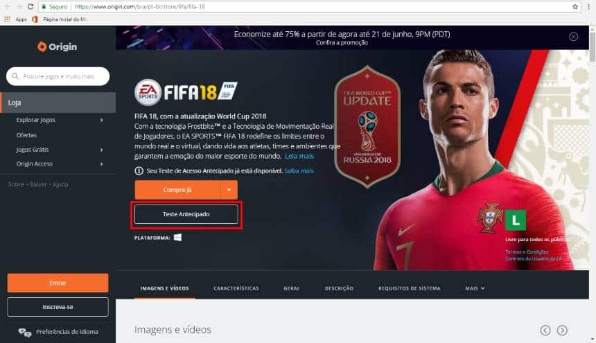 Como baixar o FIFA 18 de graça por tempo limitado - Olhar Digital