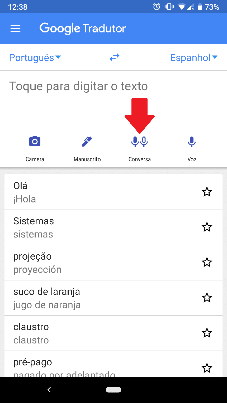 Como Gravar a Voz do Google Tradutor em um Android