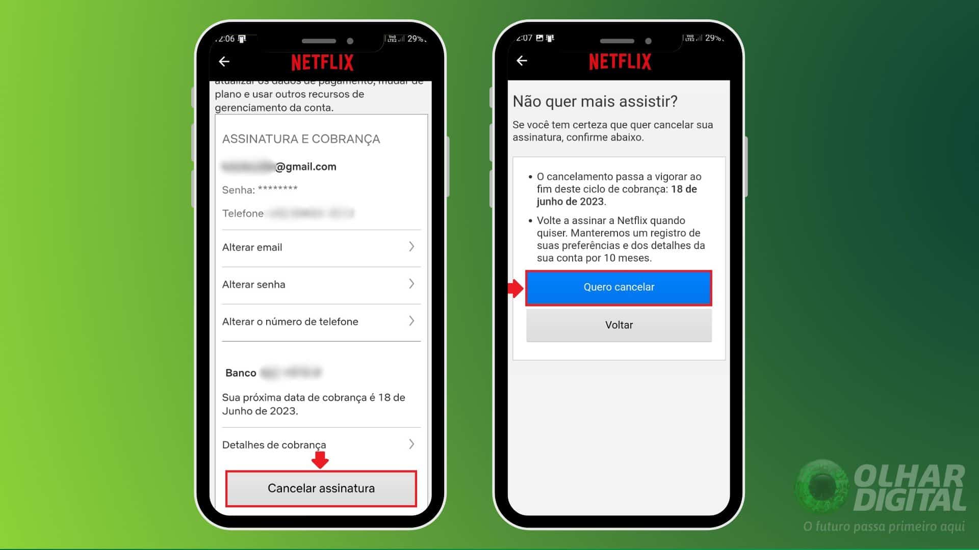 Como cancelar a Netlix pelo celular, TV ou computador