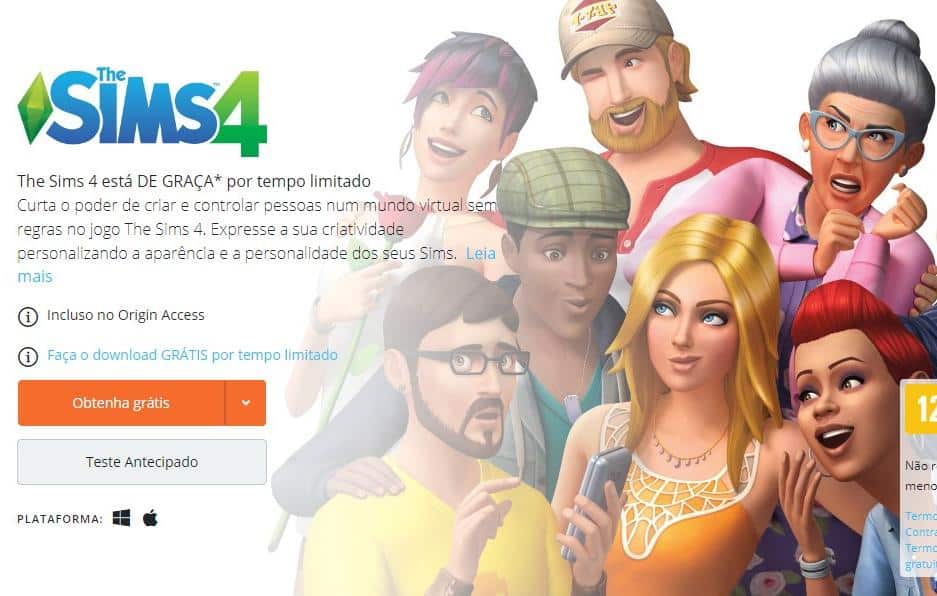 The Sims 4 vai virar jogo grátis (você só precisa pagar pelos 57
