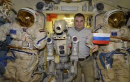 Robô russo está de volta à Terra