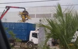 Bicicletas da Yellow são destruídas em Santa Catarina
