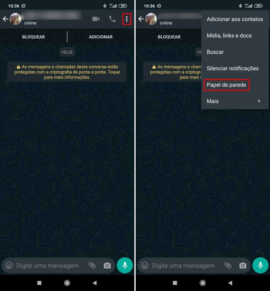 Como usar os papéis de parede do tema escuro do WhatsApp - Olhar Digital