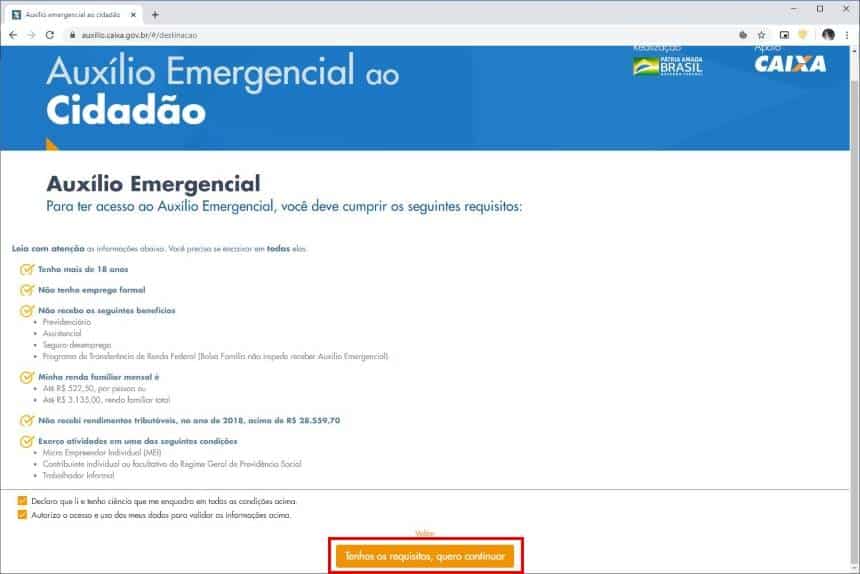 Como se cadastrar para receber o auxílio emergencial da Caixa - Olhar ...