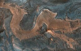 Nasa fotografa um dragão na superfície de Marte