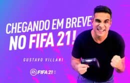 Substituição no ‘FIFA 21’: sai Tiago Leifert, entra Gustavo Villani