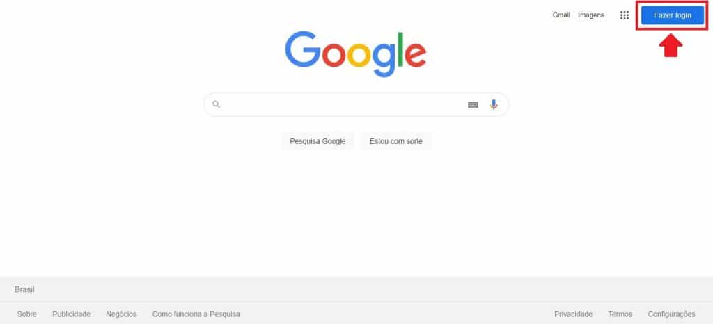 Como criar conta no Google