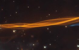 Nasa registra imagem de rastro de explosão de supernova