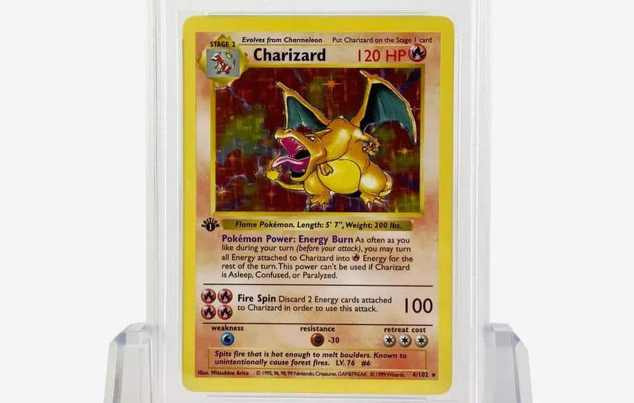 Carta Pokémon rara é vendida por valor recorde de $195.000