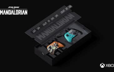 Controles de Xbox temático da série "The Mandalorian"