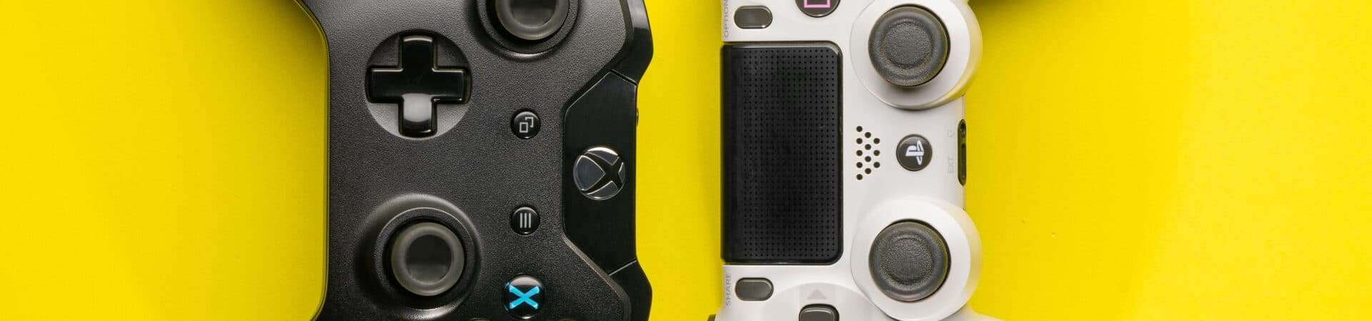 Controles do Xbox One e PlayStation 4