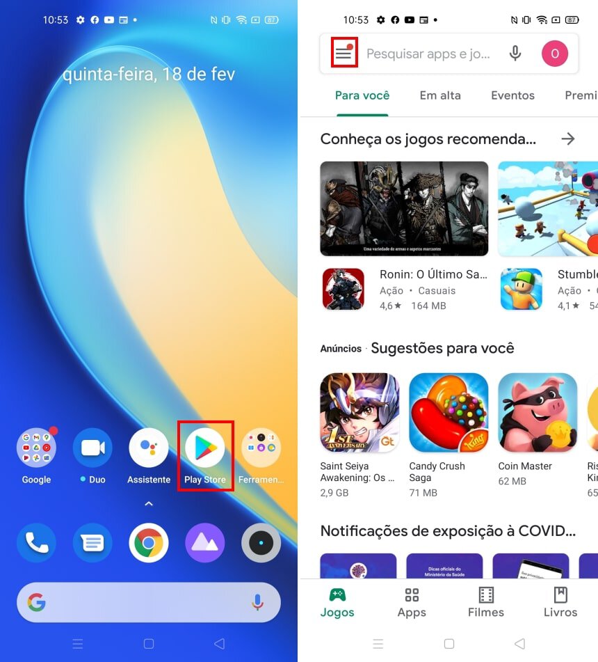 Como compartilhar apps e jogos pela Google Play - Passo 6
