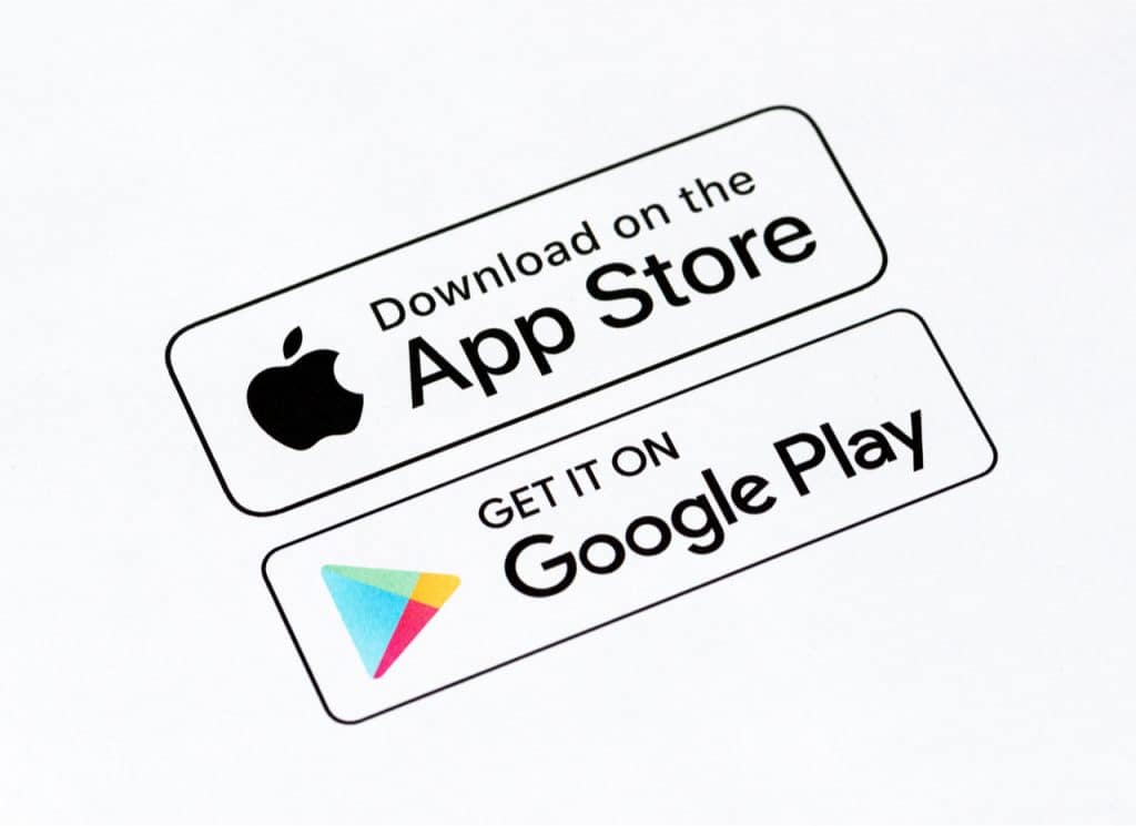 Projeto de lei pode alterar forma como Apple e Google oferecem apps em suas lojas virtuais nos EUA. Imagem: Bloomicon/Shutterstock