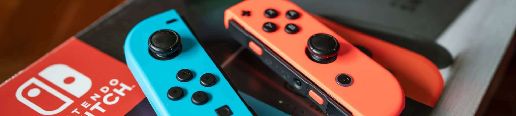 Nintendo Switch. Imagem: Wachiwit / Shutterstock.com