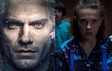 'The Witcher' e 'Stranger Things' são algumas das séries mais caras produzidas pela Netflix. Imagens: Netflix/Divulgação