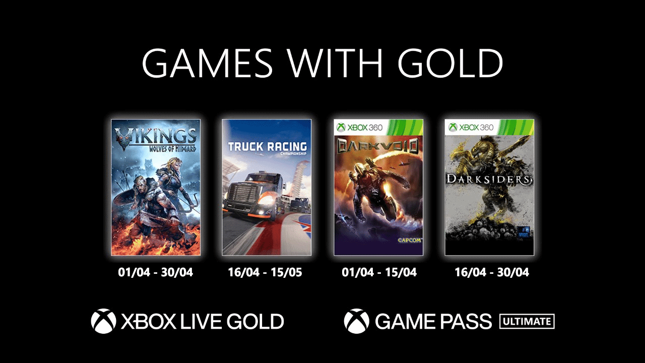 😱 Aproveite o mês de Agosto com 4 Jogos GRÁTIS no Xbox Live Gold! ☺🤙 🚀  Acesse nosso site para acompanhar as melhores novidades. 📲 www…