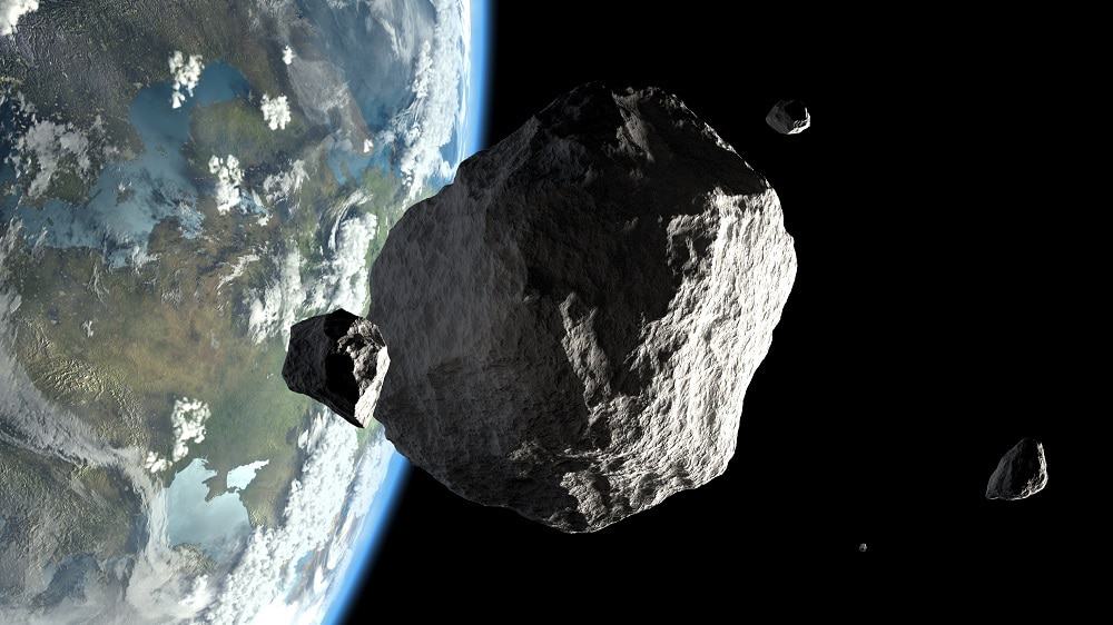 ilustrasi asteroid