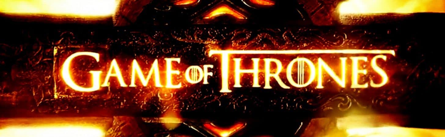 Logo de 'Game of Thrones'. Imagem: HBO/Reprodução