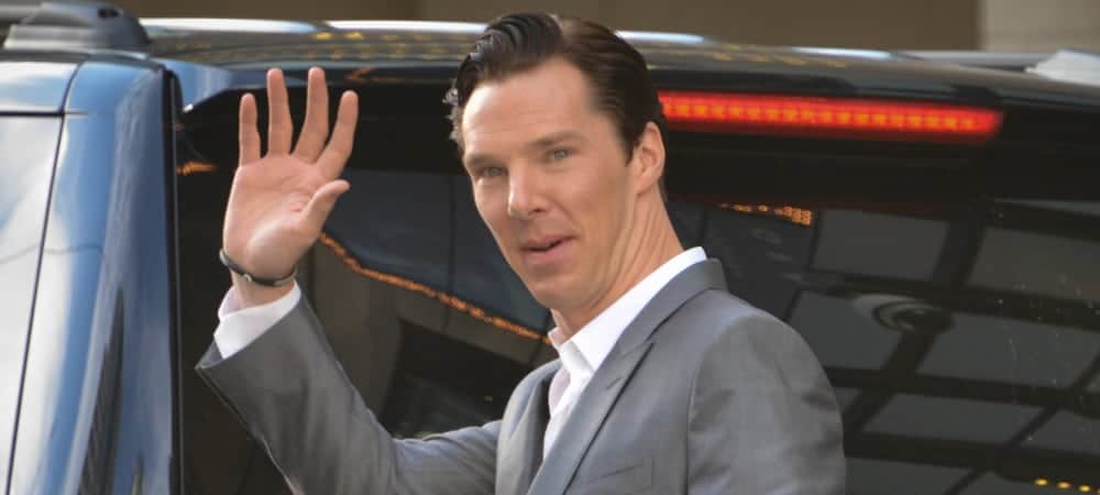 O ator Benedict Cumberbatch