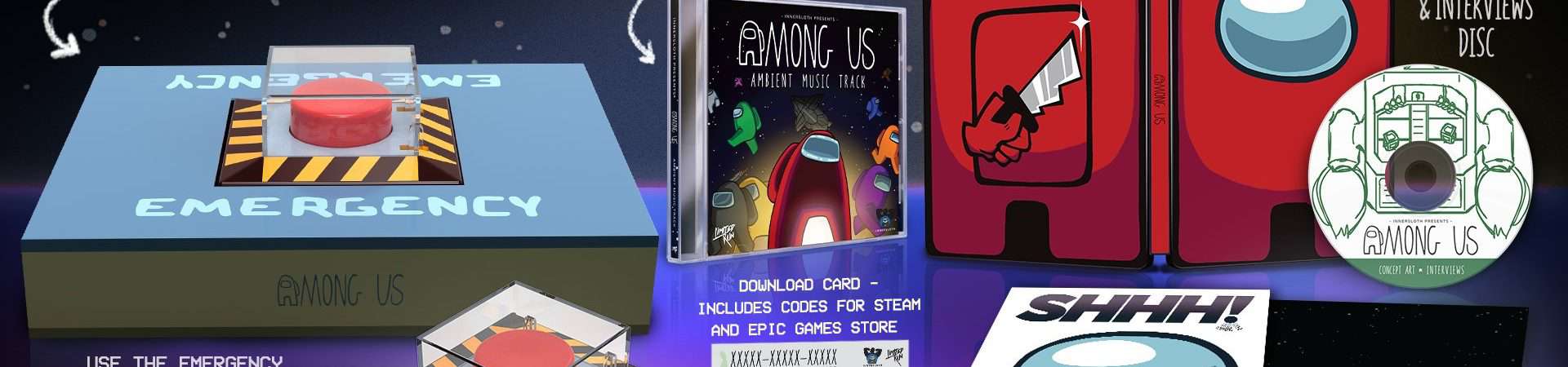 'Among Us' ganha edição de colecionador com botão real de emergência ...