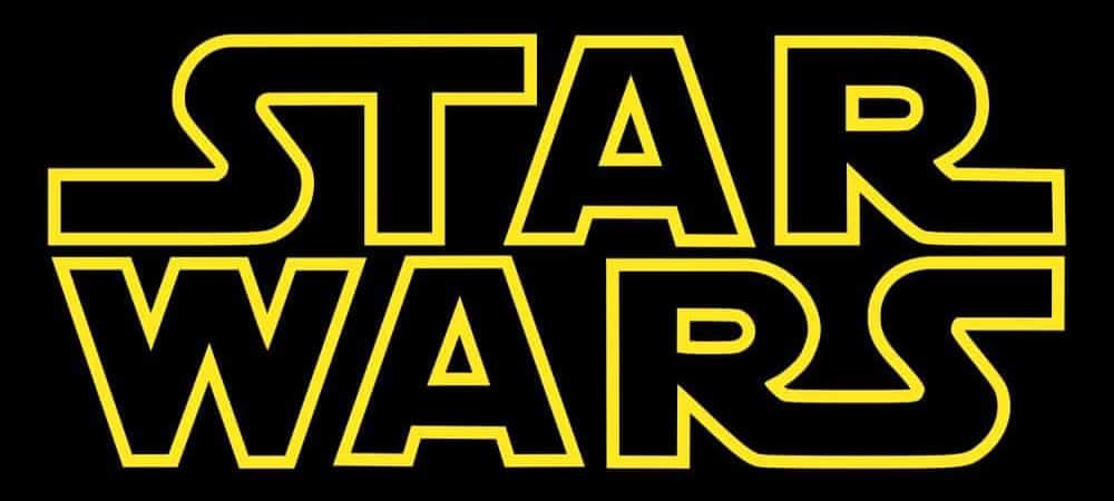 Logo oficial de 'Star Wars'. Imagem: Disney/Divulgação