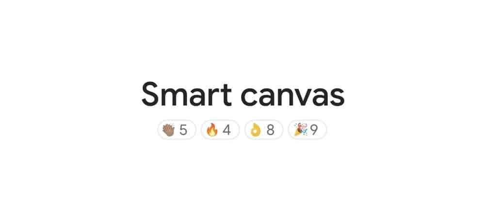 Imagem mostra a logomarca do Smart Canvas, do Google