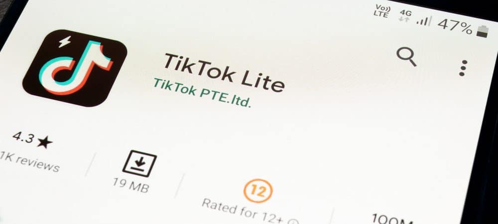 Logo do TikTok Lite