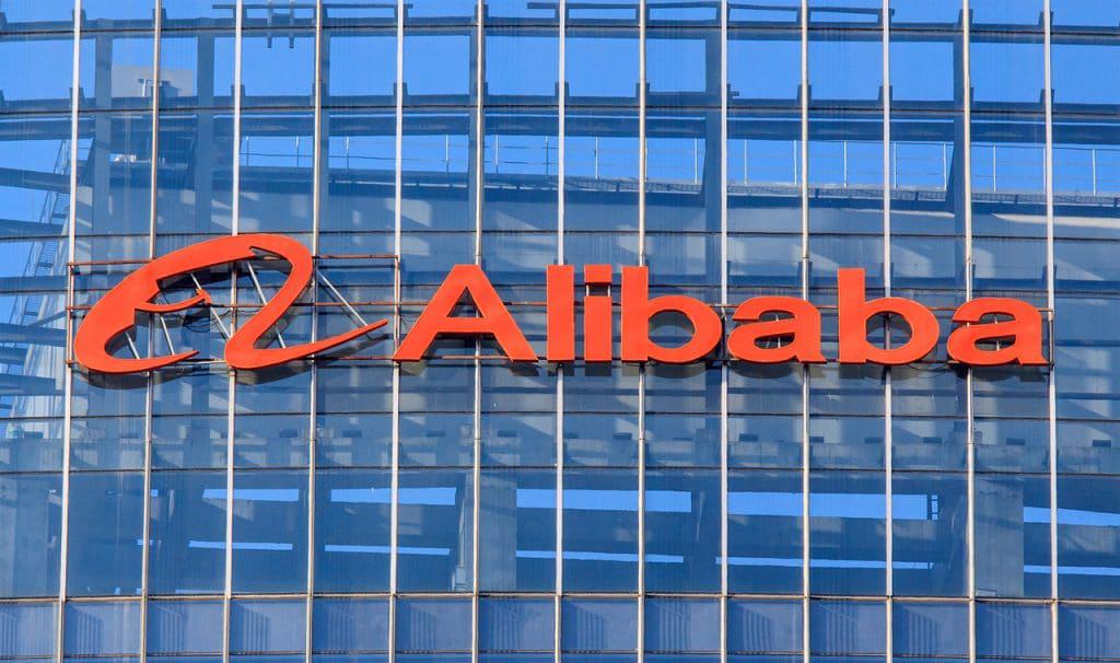 Fachada da empresa chinesa Alibaba