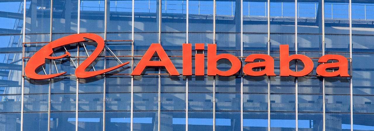 Fachada da empresa chinesa Alibaba