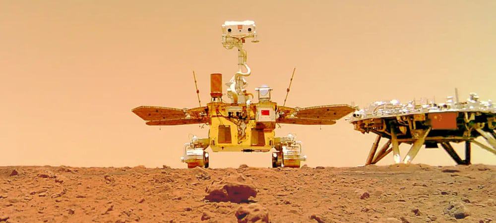 Rover chinês faz descoberta surpreendente sobre a água em Marte