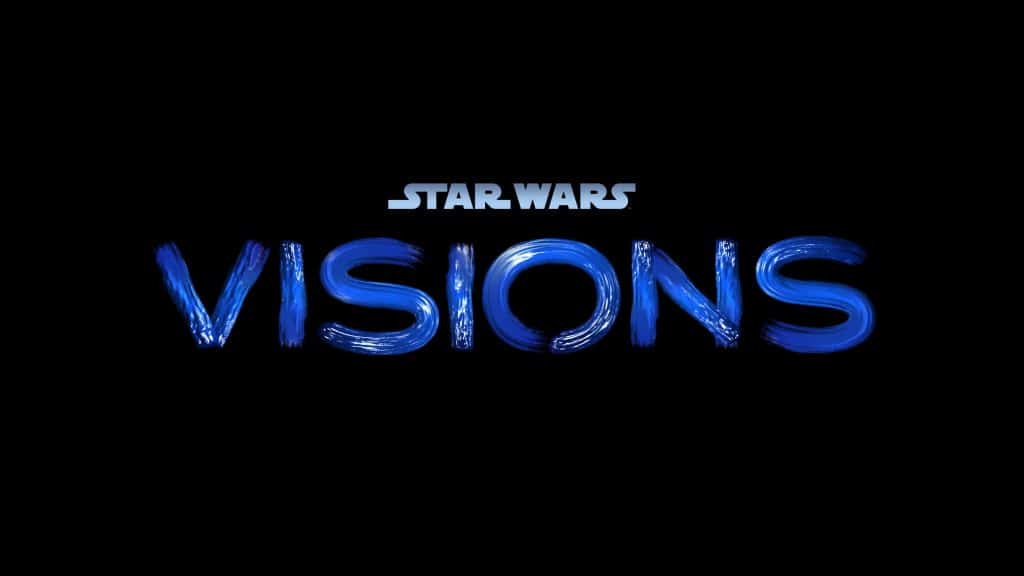 Logo de 'Star Wars: Visions'. Imagem: Disney+/Reprodução