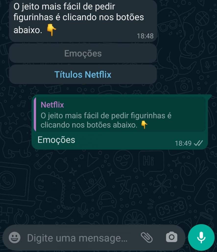 Saiba como pedir as figurinhas da Netflix pelo WhatsApp - TecMundo