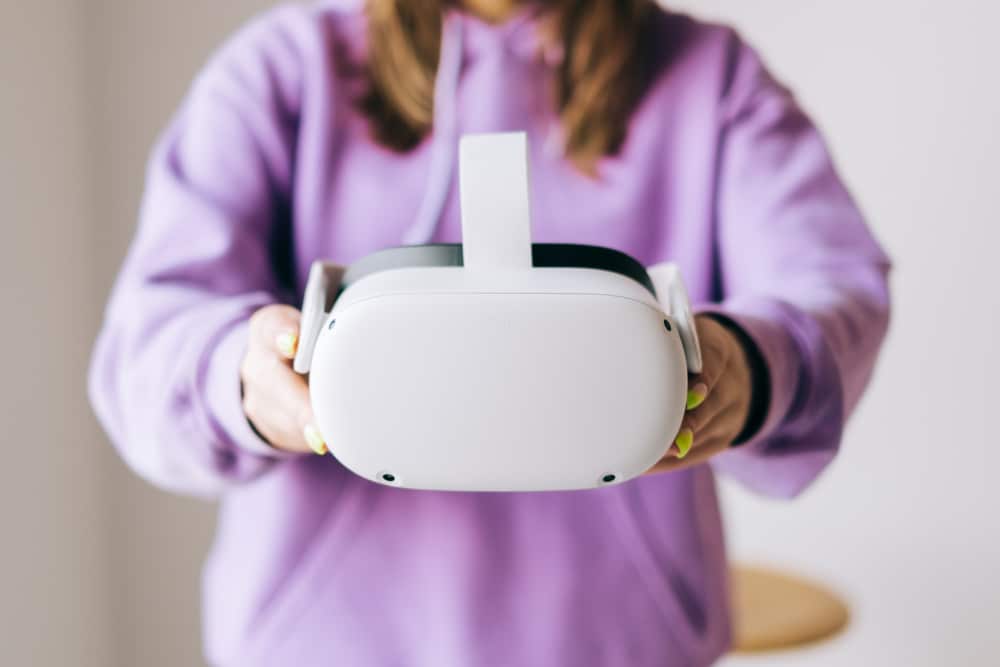 Headset de realidade virtual Oculus Quest 2