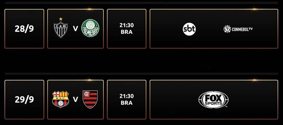 How to watch the Libertadores 2021 semifinal round matches