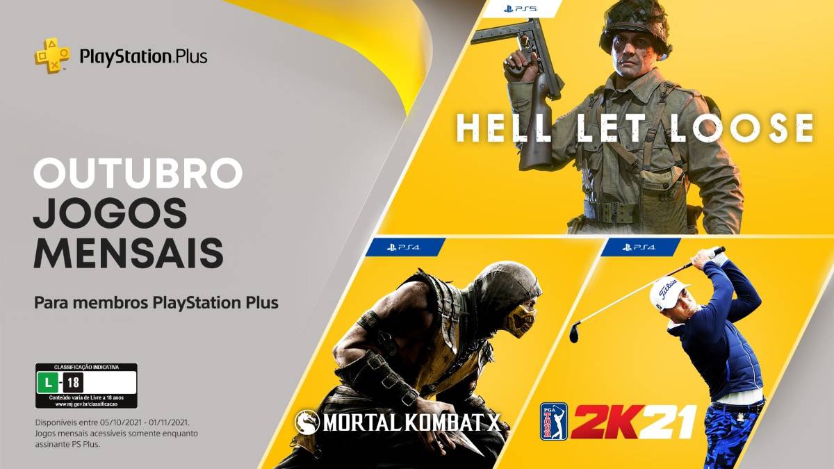 PS Plus: confira os jogos gratuitos de outubro - Olhar Digital