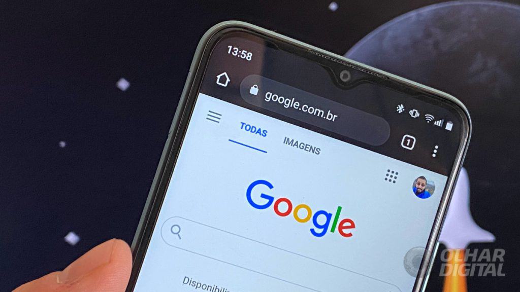 Google no Android (Imagem: André Fogaça/Olhar Digital)