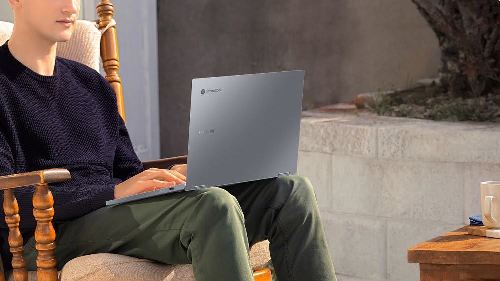 Imagem promocional do Samsung Chromebook 2