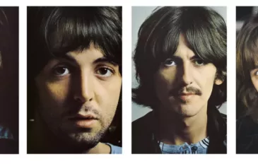 Os quatro integrantes dos Beatles
