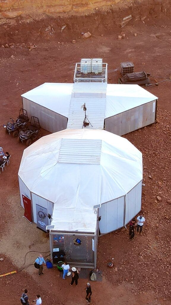Base que servirÃ¡ de moradia a astronautas em projeto que simula a vida em Marte dentro de Israel