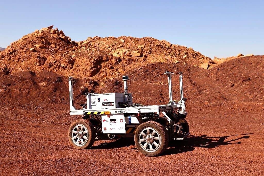 VeÃ­culo a ser testado em projeto que simula a vida em Marte dentro de Israel