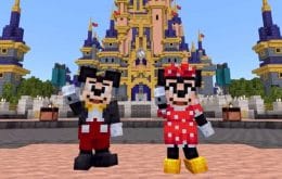 Minecraft adiciona recriação virtual do parque e personagens da Disney